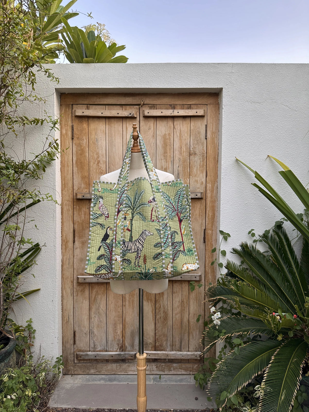 FERAL QUILTED TOTE BAG