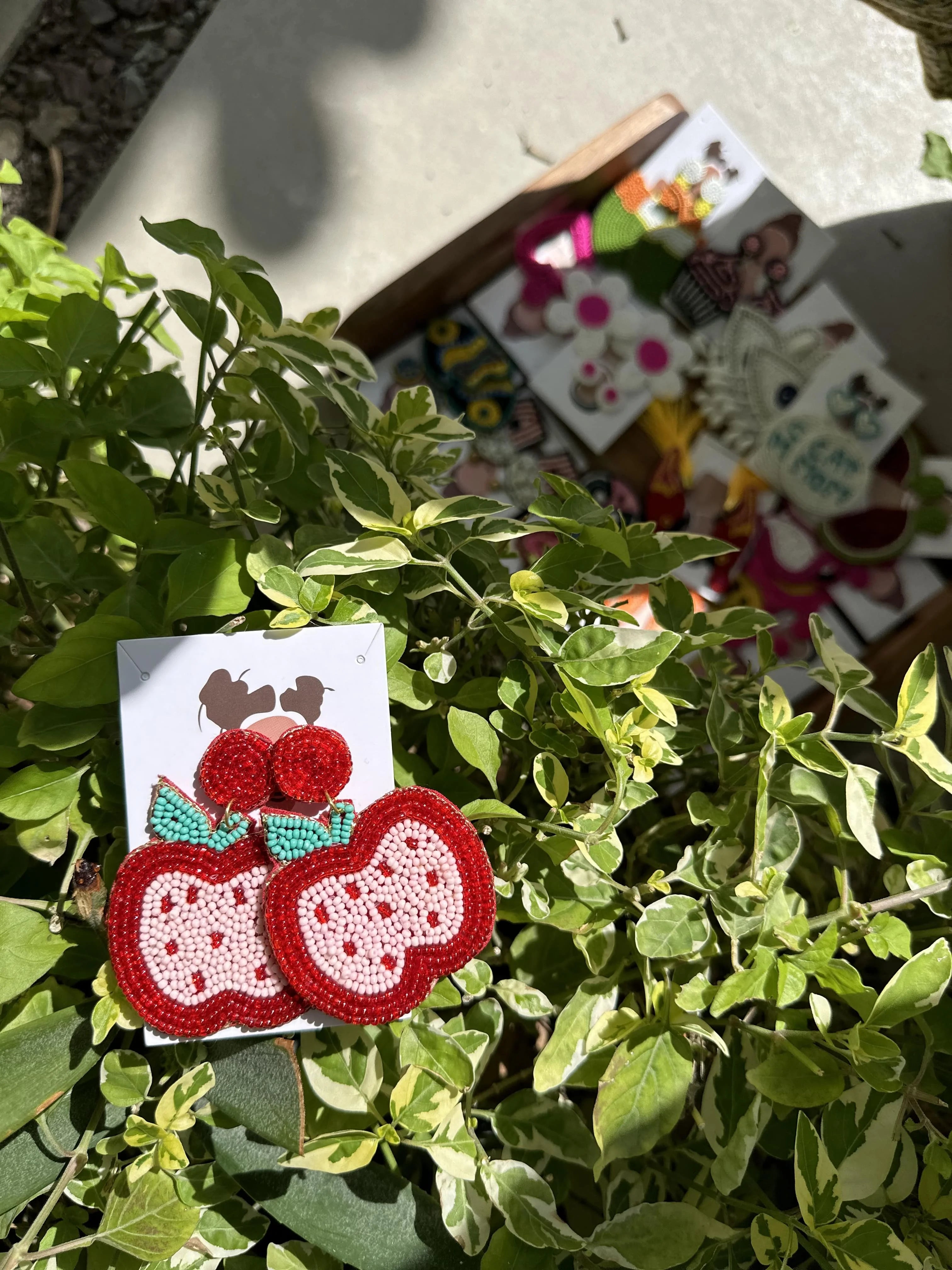 APPLE EARRINGS