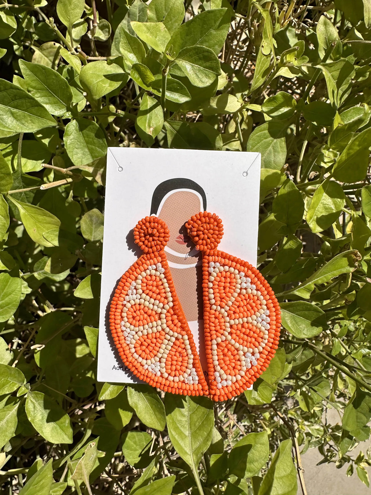 ORANGE EARRINGS