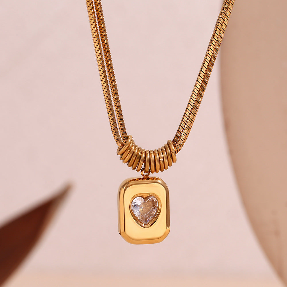 SERENE HEART NECKLACE