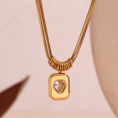 SERENE HEART NECKLACE