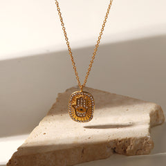 HAMSA NECKLACE